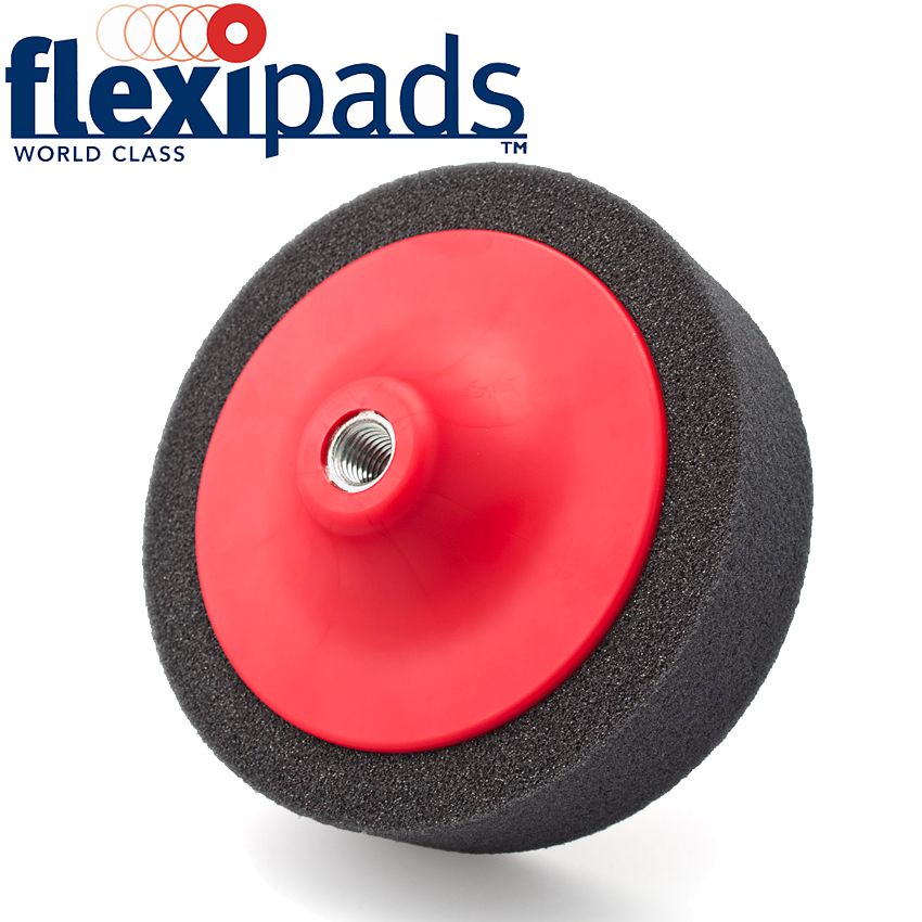 Flexipads BLACK SOFT POLISHING SPONGE 150MM M14 X 2MM