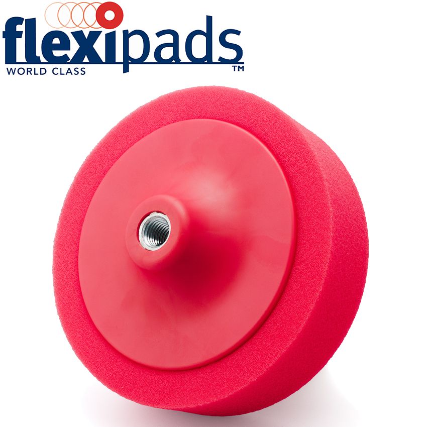 Flexipads RED FINAL POLISH SPONGE 150MM M14 X 2MM