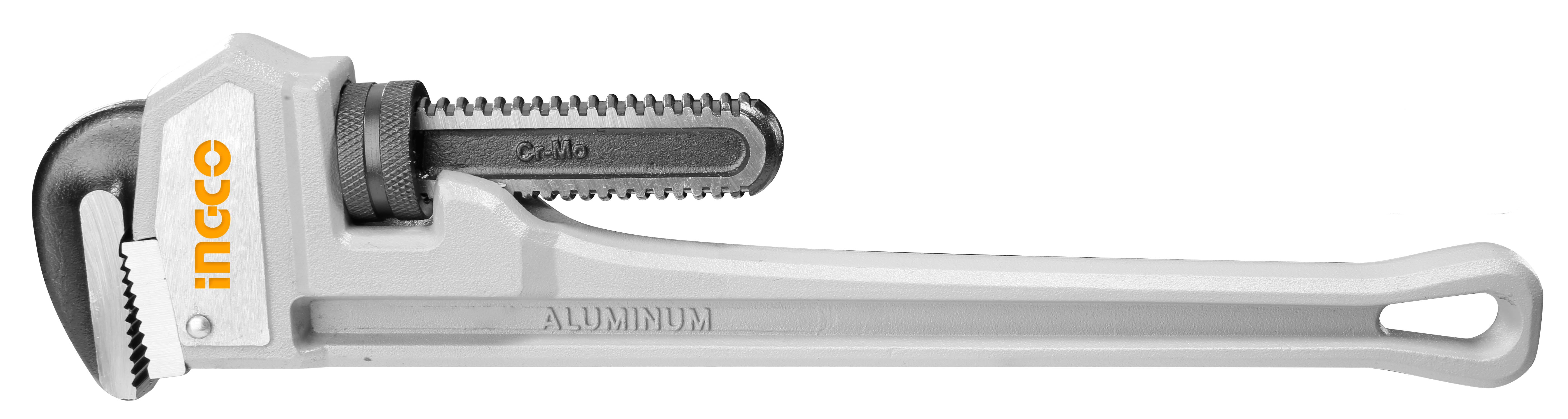 INGCO PIPE WRENCH ALUM 450MM 18"