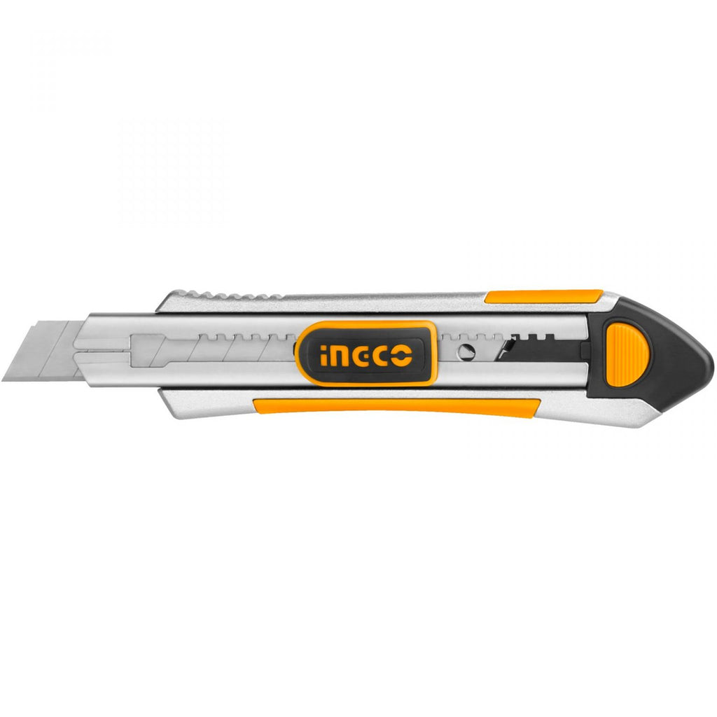 INGCO KNIFE 100MM S/OFF 18MM +6BL