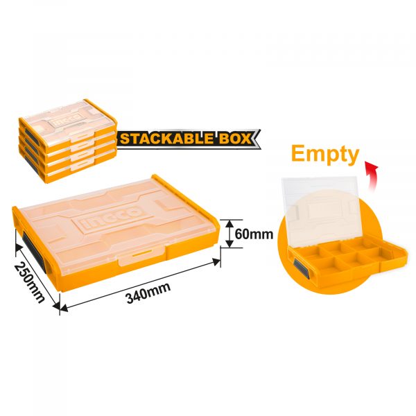 Inco Stackable Boxes INGCO STACKABLE PLASTIC BOX – Bethanie Hardware