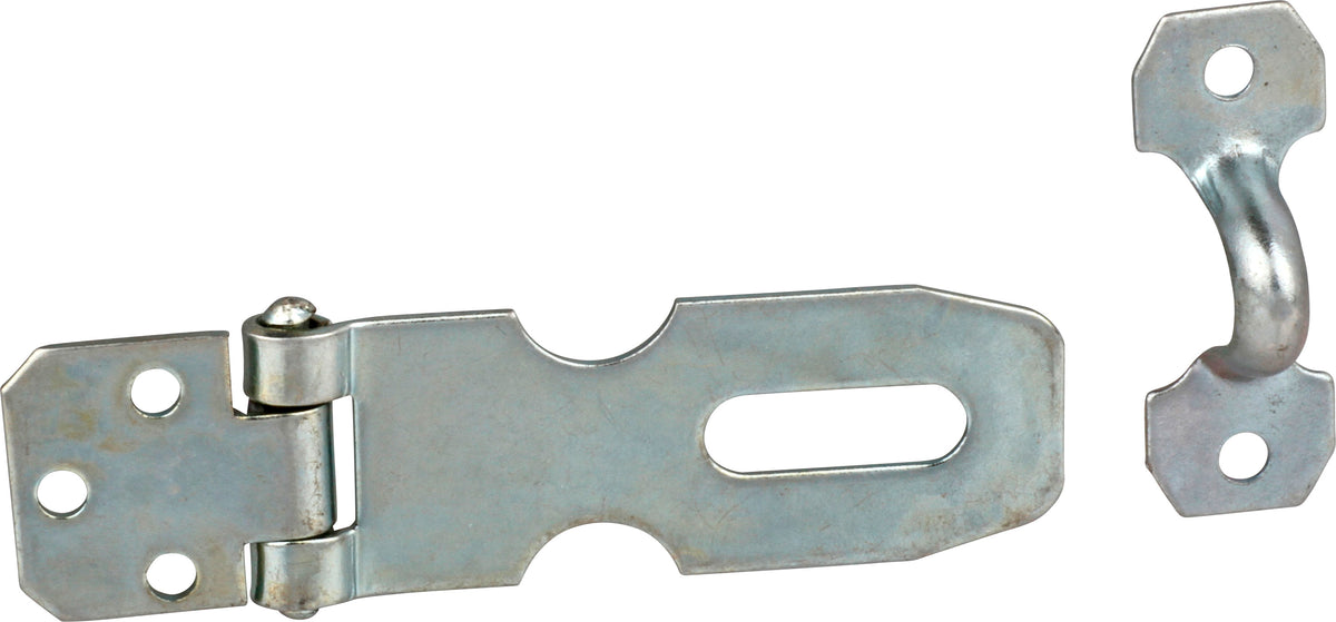 Ruwag Hasp & Staple Galvanised 90mm (1) – Bethanie Hardware