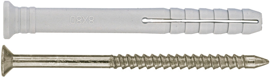 Ruwag Stainless Steel Nail-In Anchor 8x75mm (10)