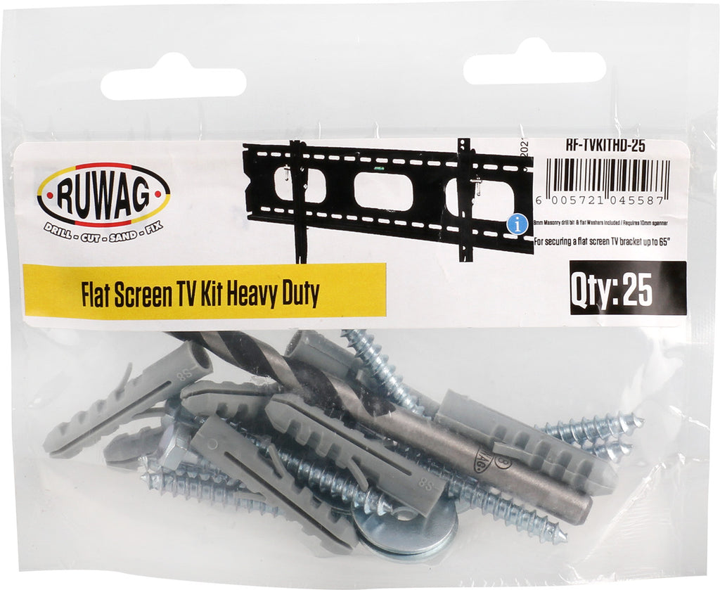 Ruwag Flat Screen TV Hanging Kit Heavy Duty