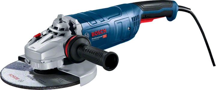 BOSCH hoekslyper 2400W 180mm (met roeiskakelaar) - GWS 24-180P